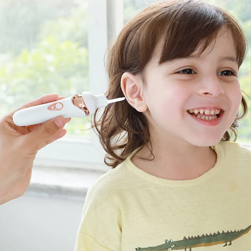 Electric Ear Cleaner with Five Silicone Tips