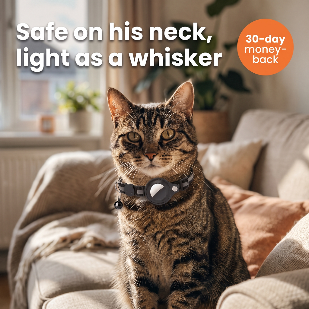 GPS Cat Tracker for Collars, No Subscription