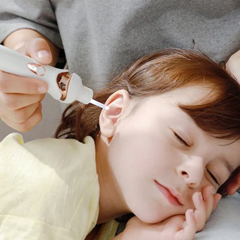 Electric Ear Cleaner with Five Silicone Tips