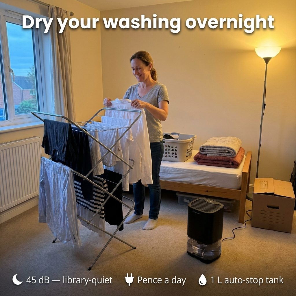 Small Room Dehumidifier for Damp and Condensation