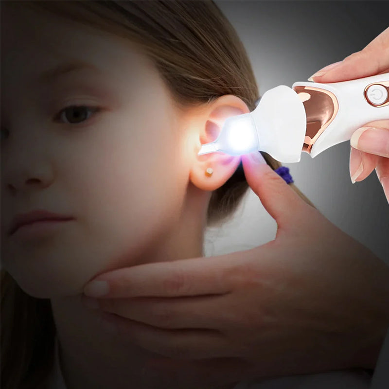 Electric Ear Cleaner with Five Silicone Tips