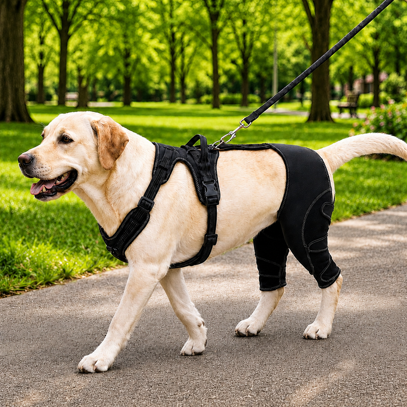 Dog Rear Leg Support Harness with Lifting Handle