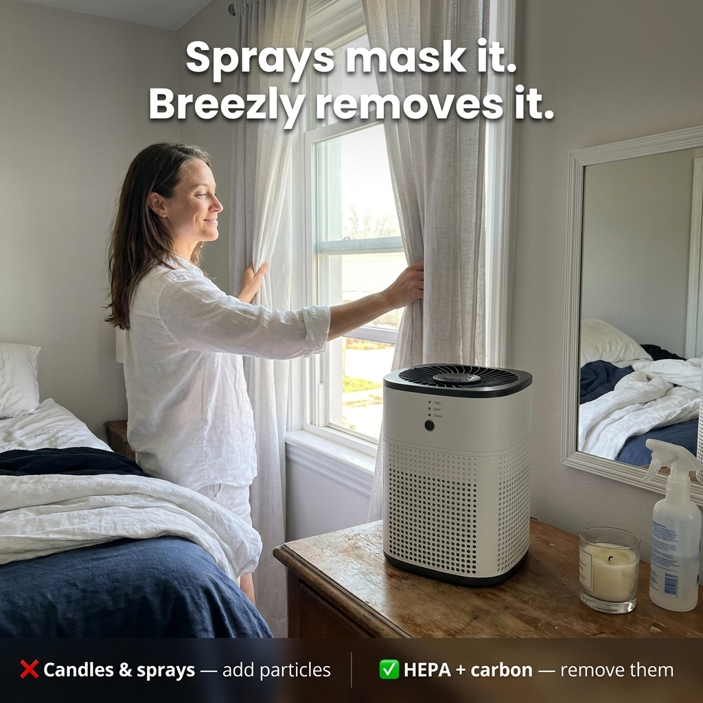 Air Purifier with Carbon Filter and Aroma Diffuser