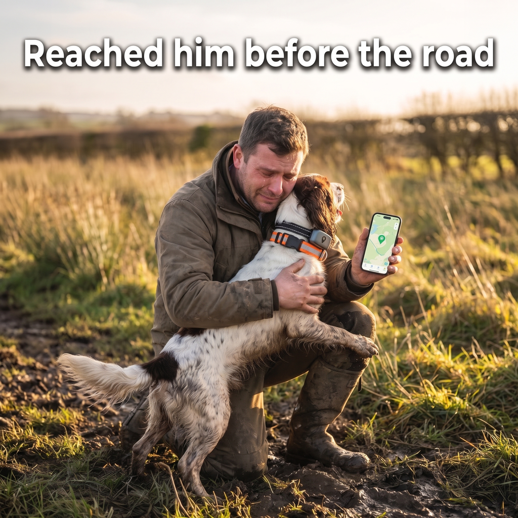 GPS Dog Tracker for Collars, No Subscription
