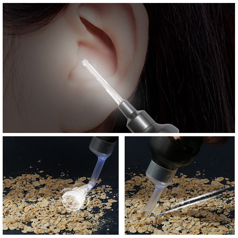 Electric Ear Cleaner with Five Silicone Tips