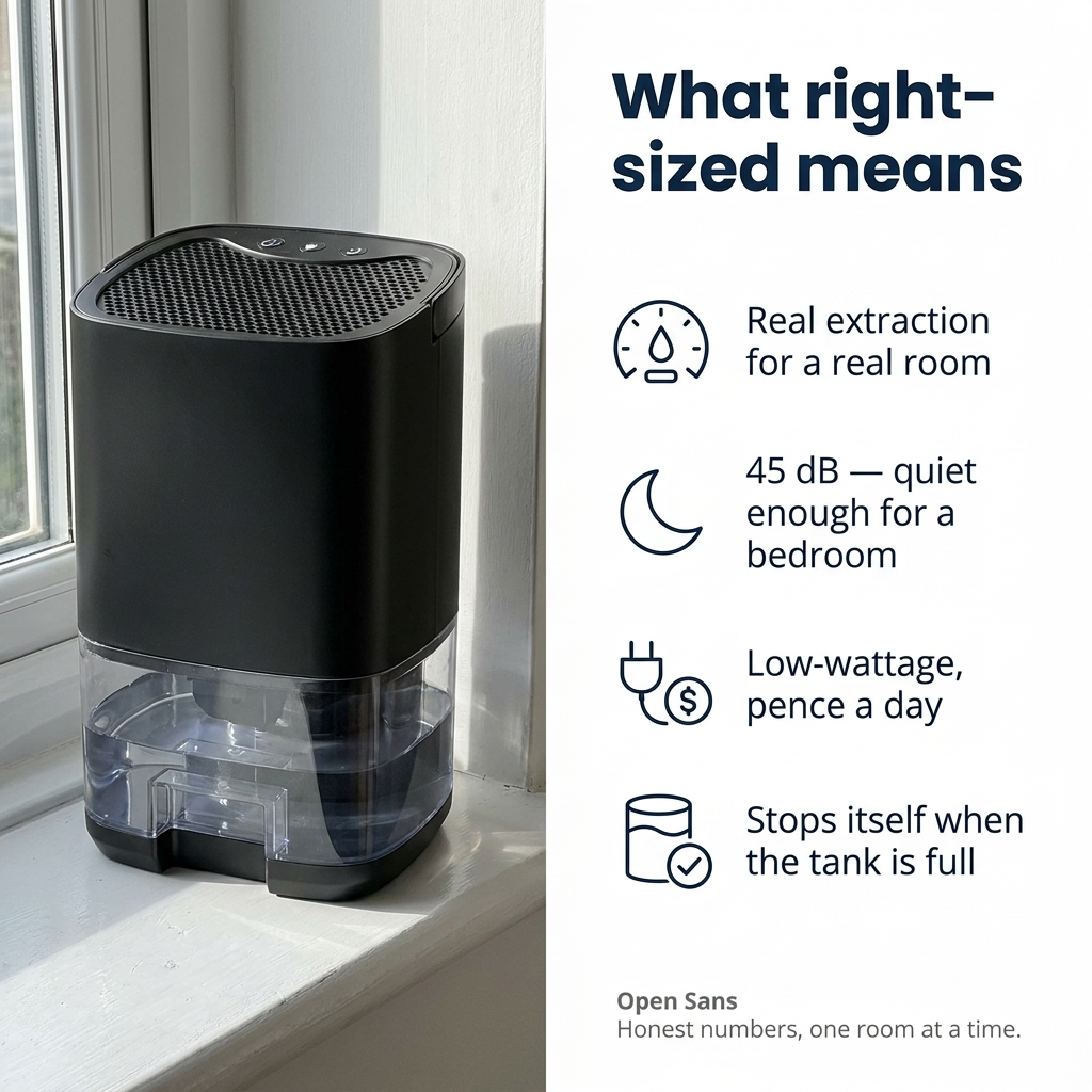 Small Room Dehumidifier for Damp and Condensation