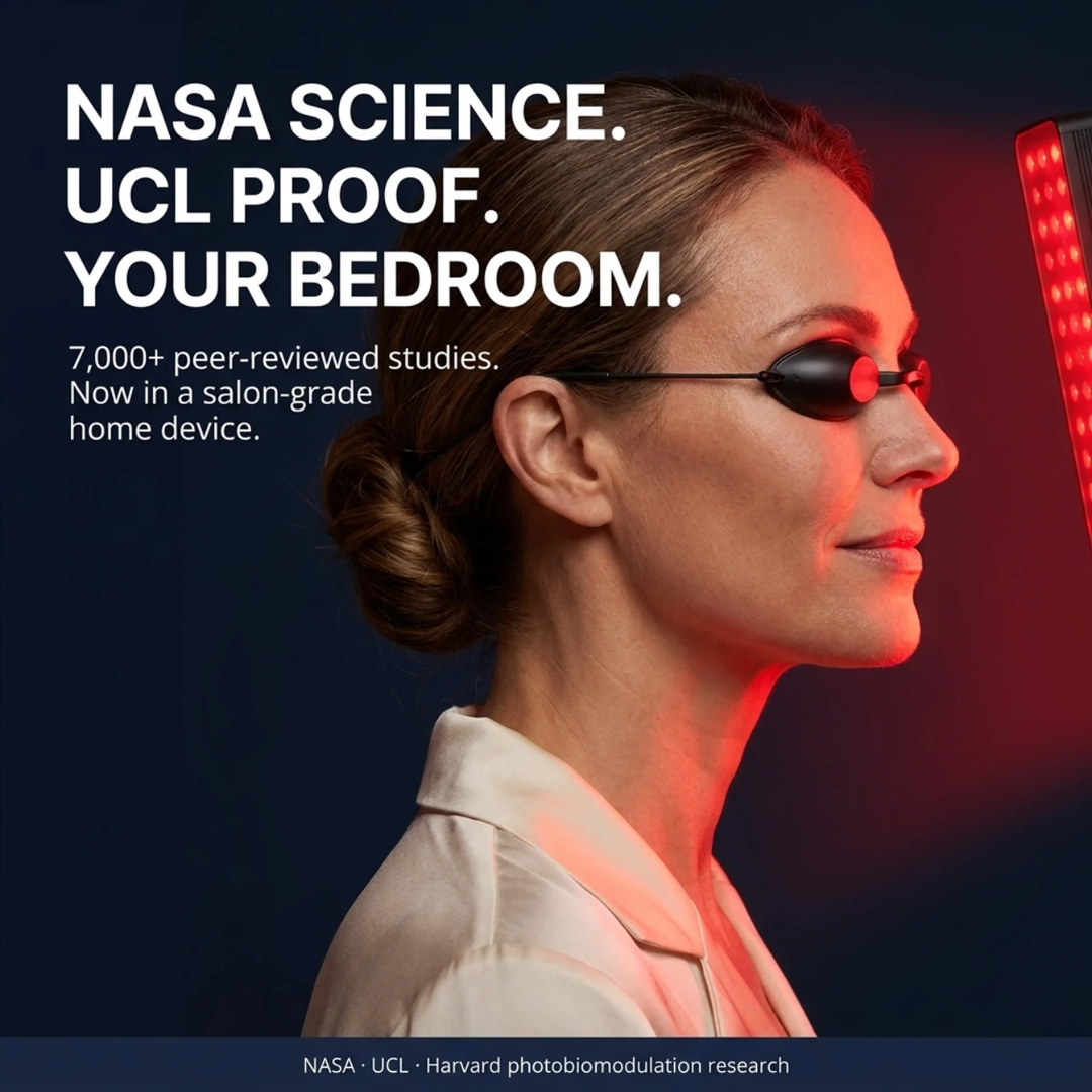 Red Light Therapy Panel with 5 Adjustable Heads