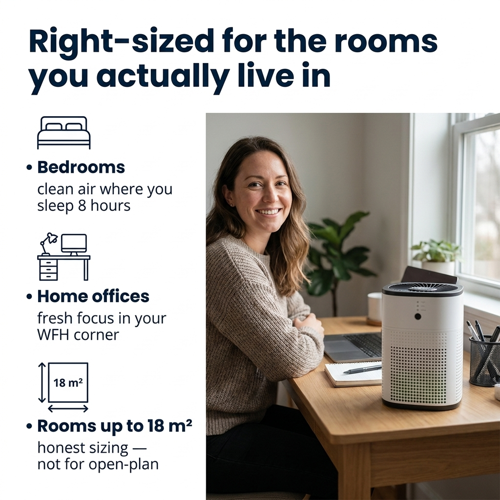 Air Purifier with Carbon Filter and Aroma Diffuser