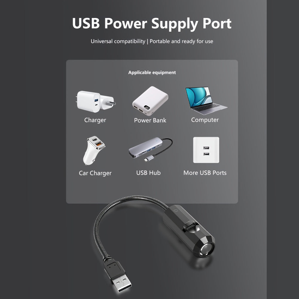 USB Projector Night Light with Interchangeable Designs