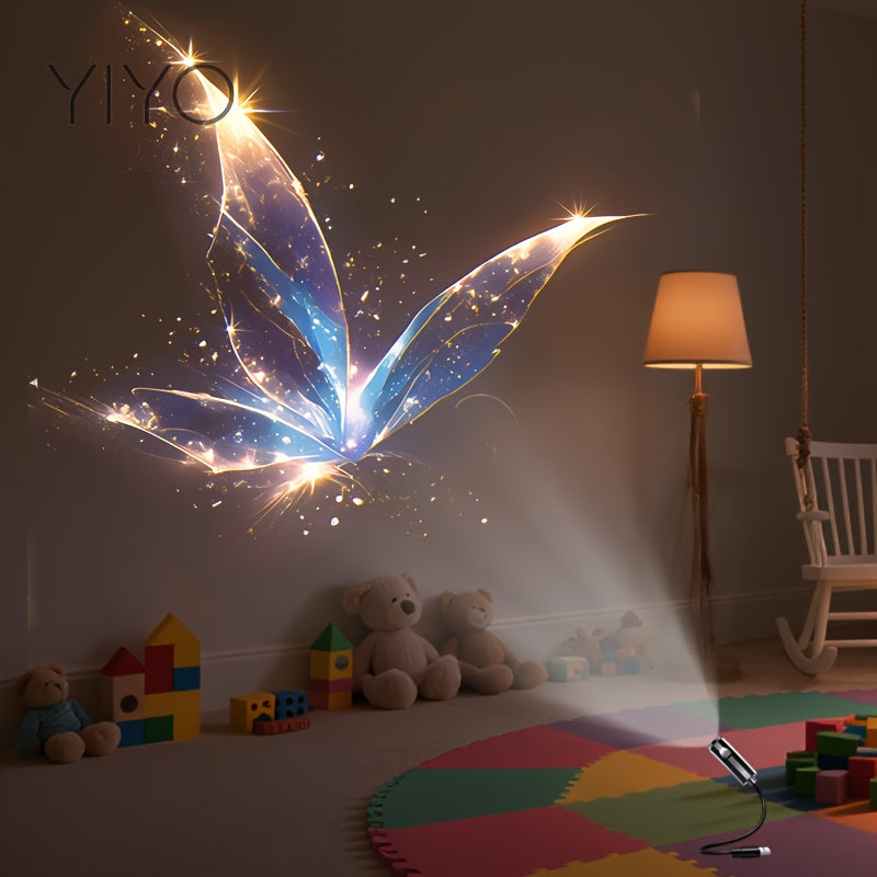 USB Projector Night Light with Interchangeable Designs