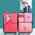 Packing Cubes Set of 6, Travel Luggage Organisers