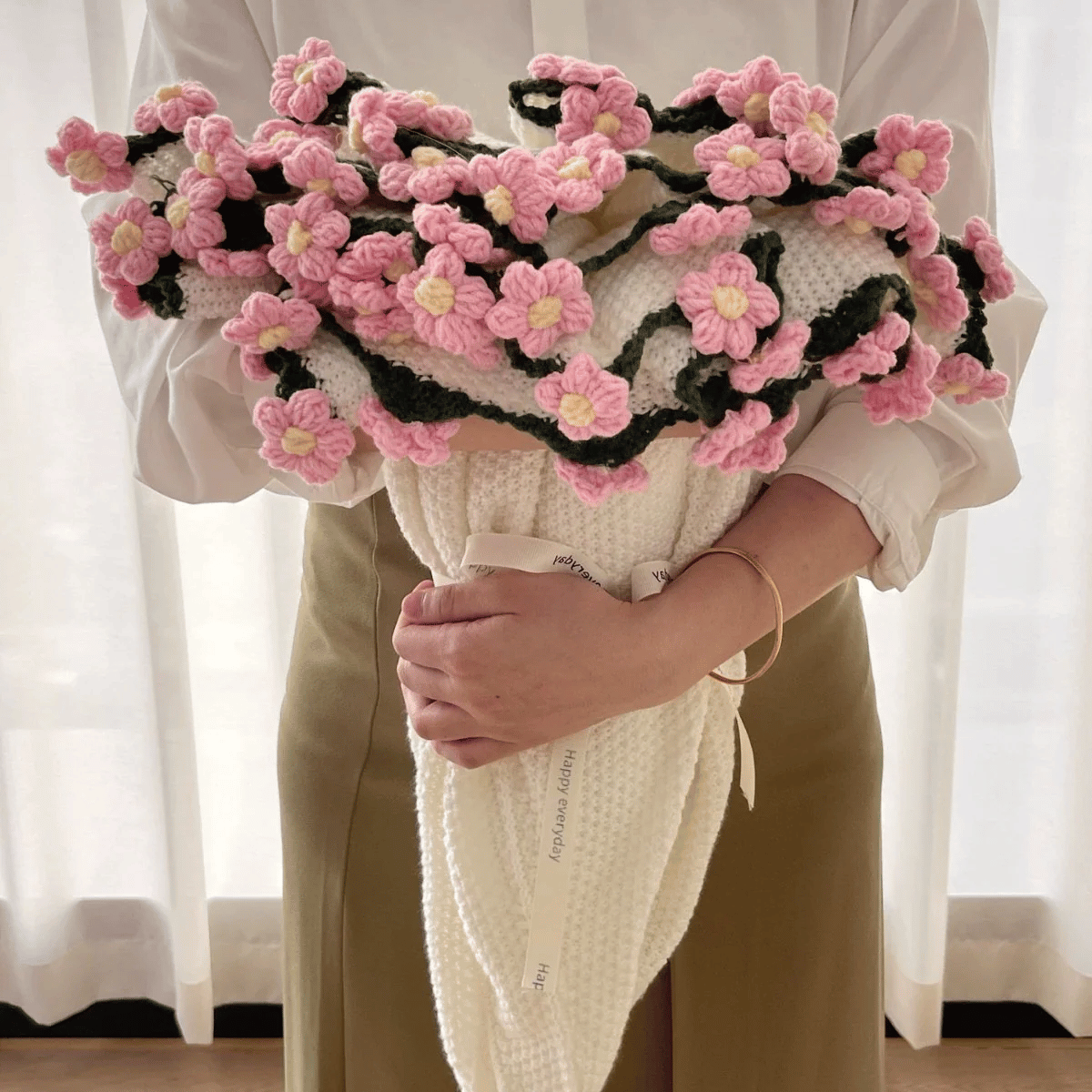 Flower Bouquet Blanket, Gift Wrapped as Flowers