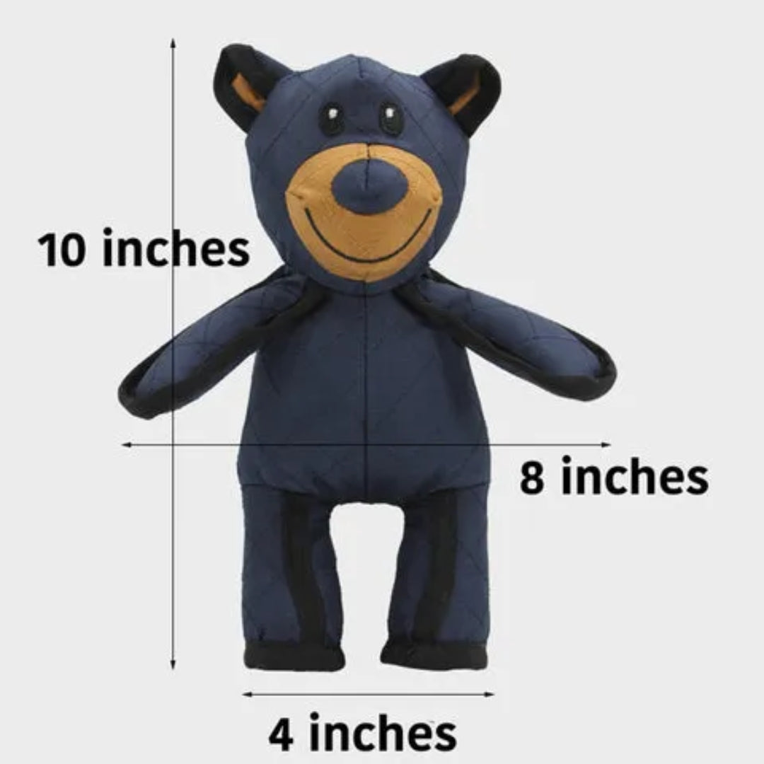 Bear-Shaped Dog Chew Toy for Fetch, Tug and Play