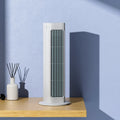 Compact Oscillating Tower Fan for Indoor Airflow