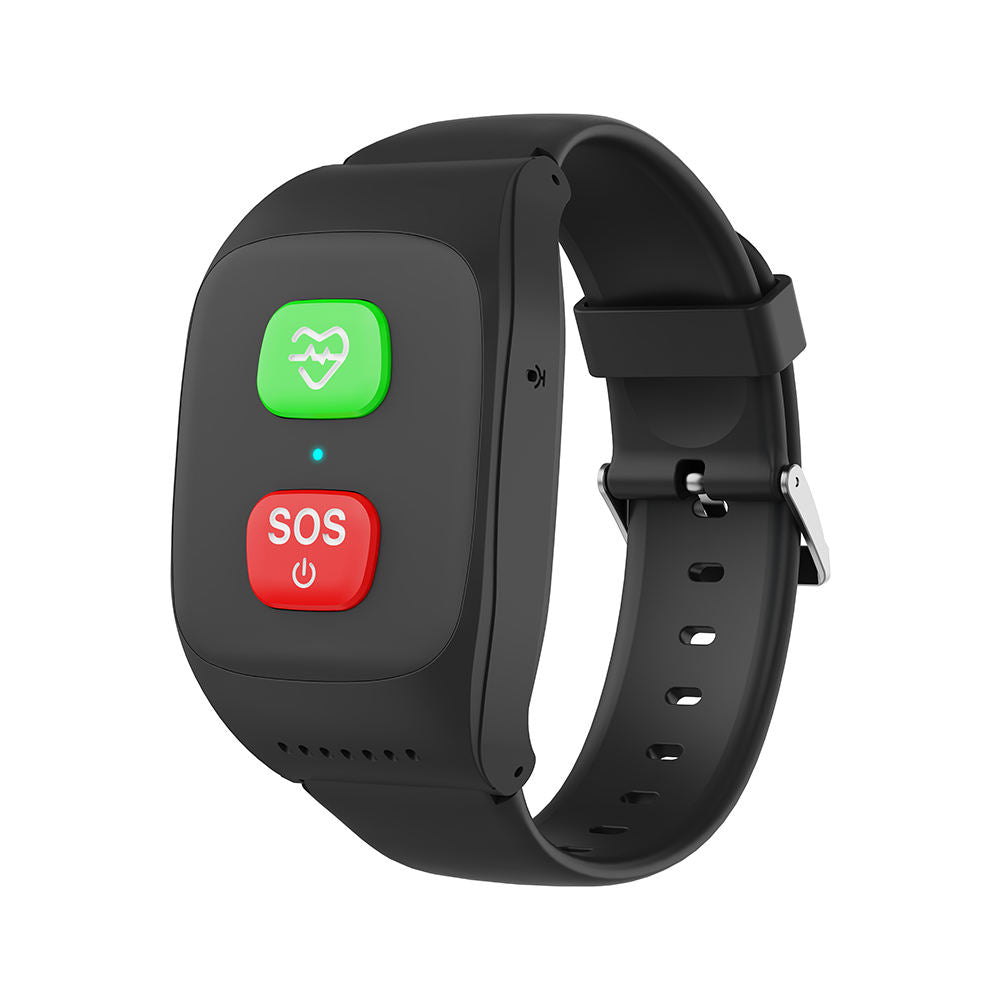 SOS Watch for Elderly with GPS Location, No Subscription