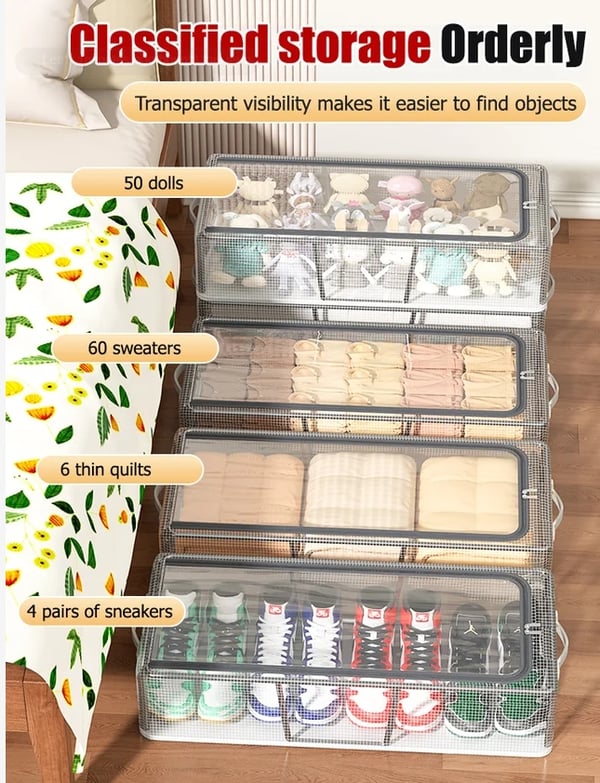 Foldable Shoe and Clothes Organiser