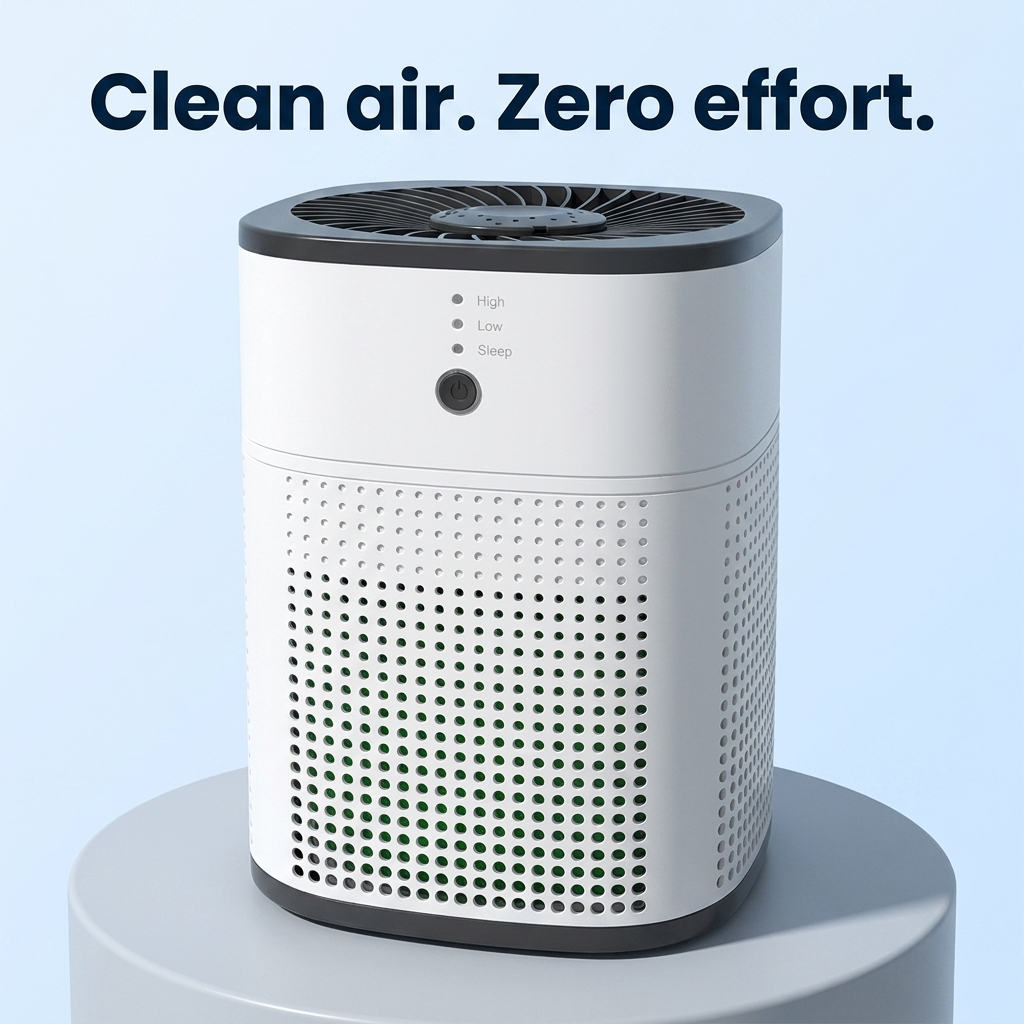 Air Purifier with Carbon Filter and Aroma Diffuser