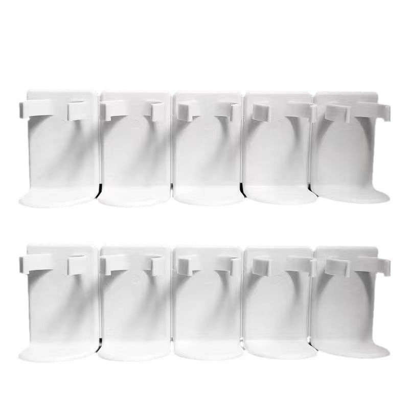 Adhesive Wall Hooks Set of 15, No Drilling