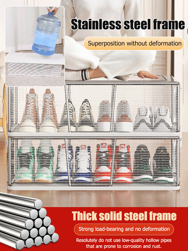 Foldable Shoe and Clothes Organiser