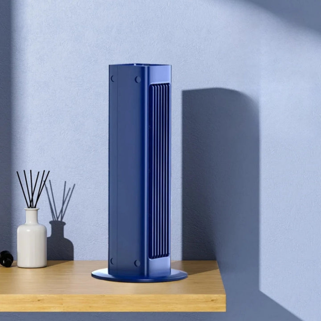 Compact Oscillating Tower Fan for Indoor Airflow