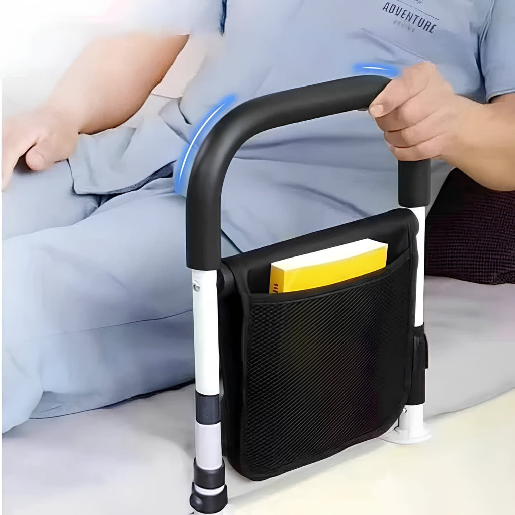 Bed Assist Rail with Padded Support Handle