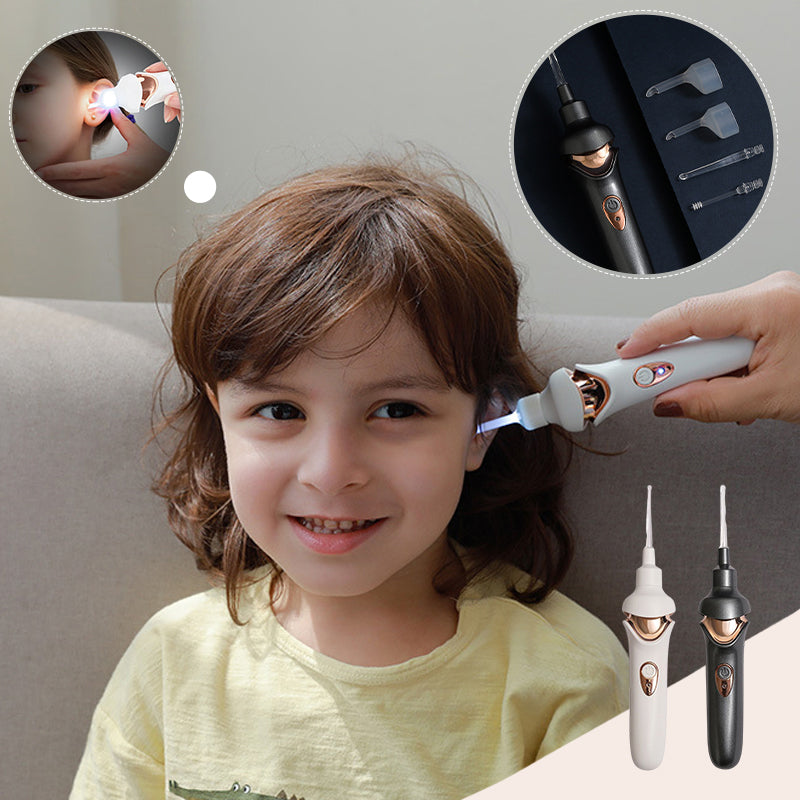 Electric Ear Cleaner with Five Silicone Tips