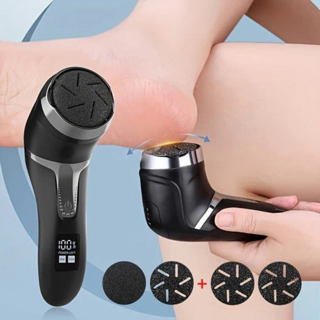 Rechargeable Electric Foot File with Digital Display