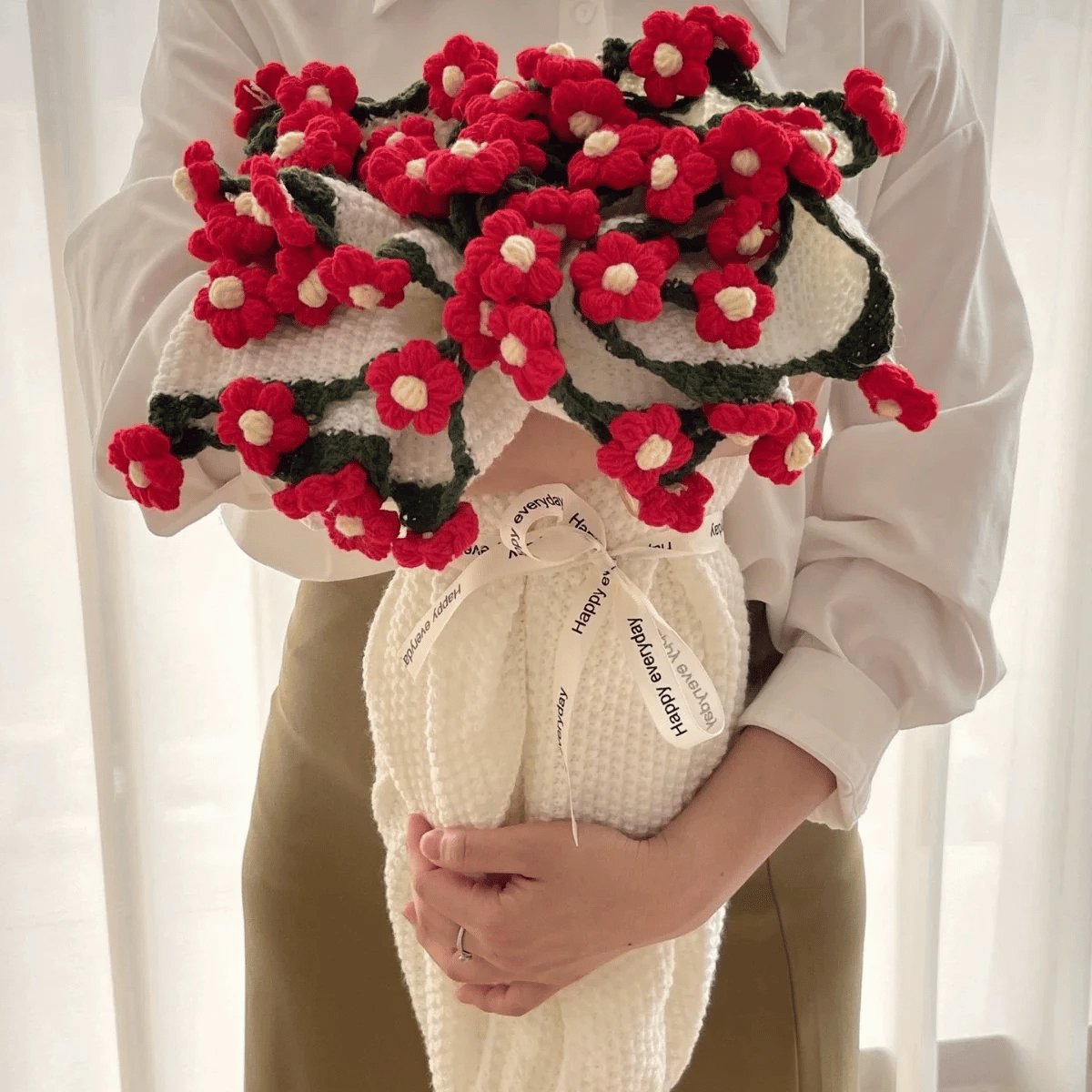 Flower Bouquet Blanket, Gift Wrapped as Flowers