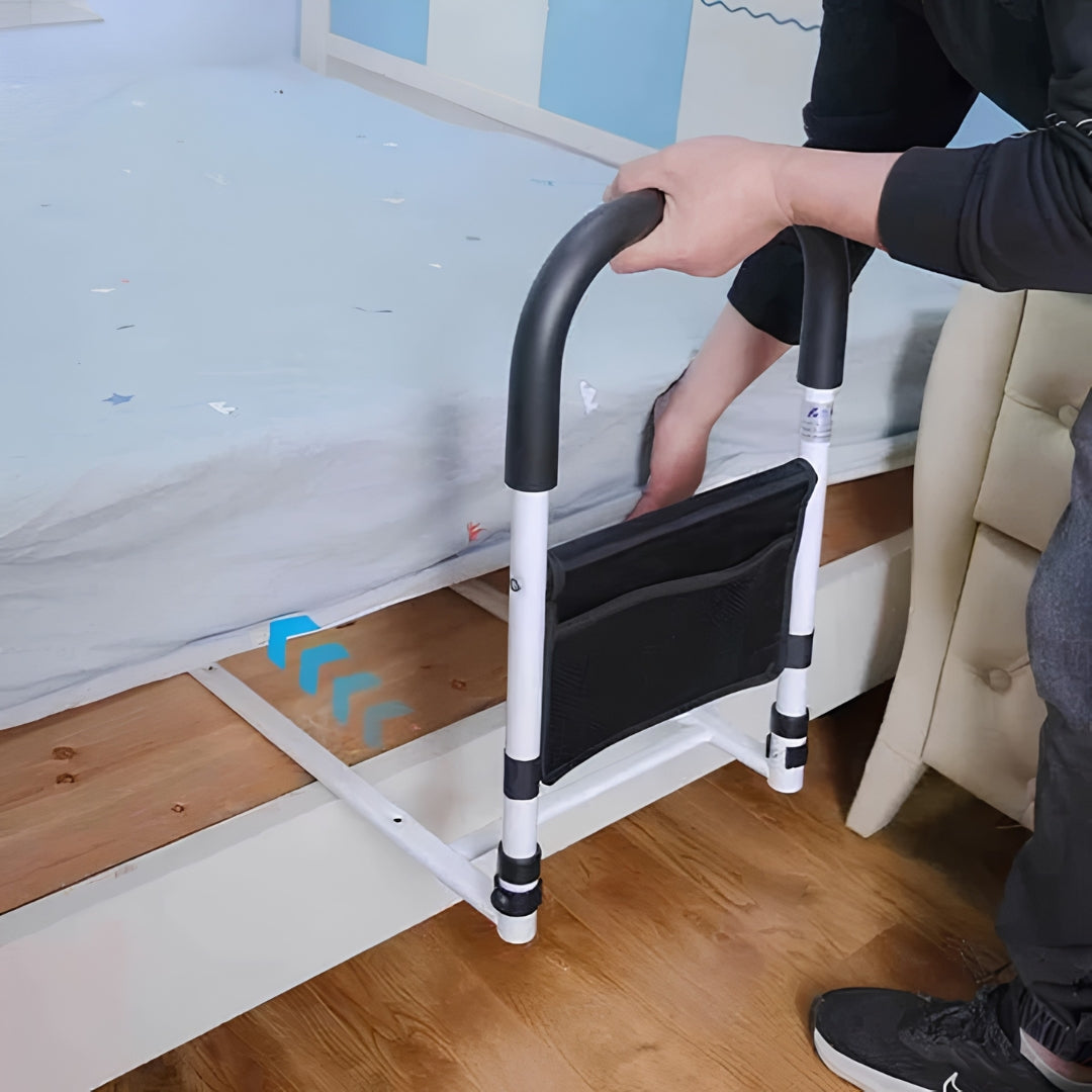 Bed Assist Rail with Padded Support Handle