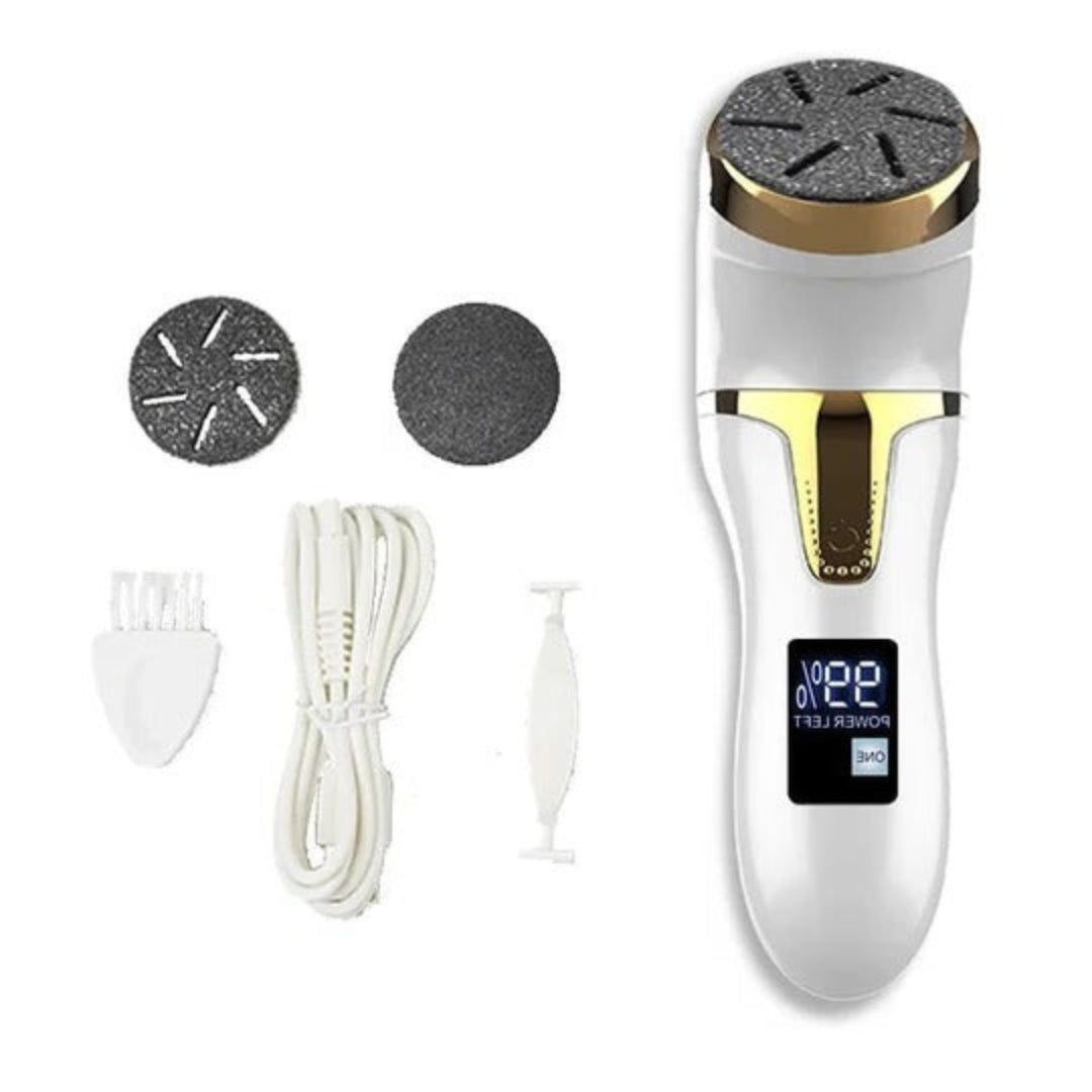 Rechargeable Electric Foot File with Digital Display