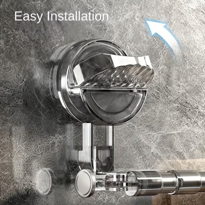 Suction Cup Towel Rail, Adjustable No-Drill Rail