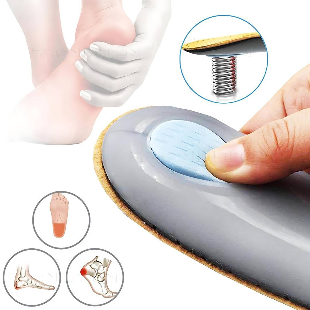 Full-Length Cushioned Insoles with Perforated Surface