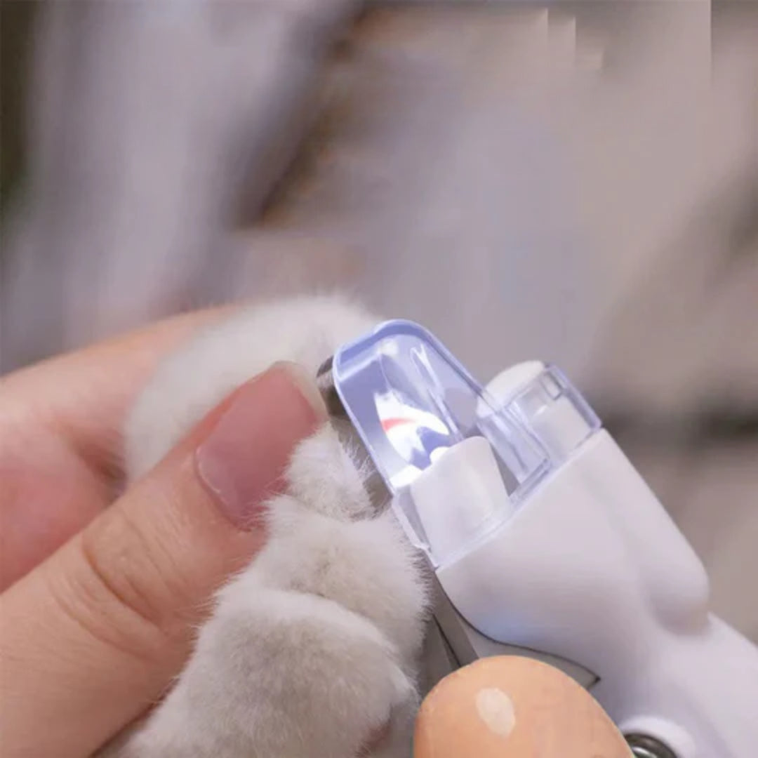 LED Pet Nail Clipper with Clear Safety Guard