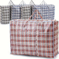 Set of 5 Extra-Large Zippered Storage Bags