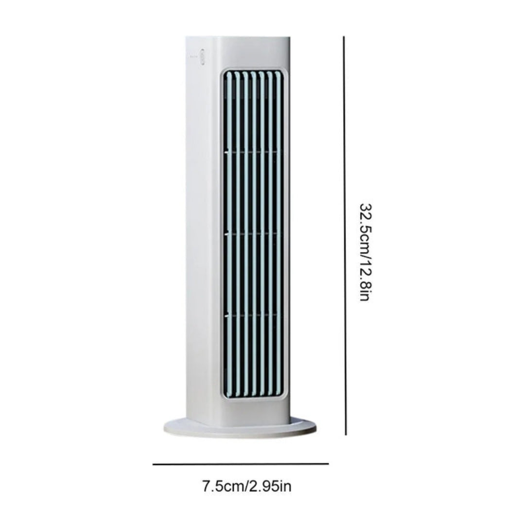 Compact Oscillating Tower Fan for Indoor Airflow