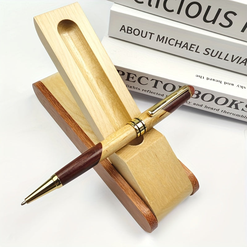 Wooden Ballpoint Pen Gift Set with Box and Refills