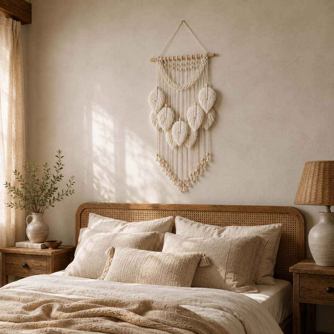 Woven Wall Hanging, Textured Wall Decor