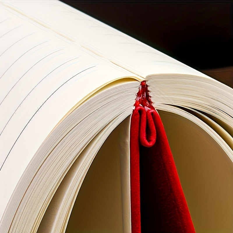 360-Page Faux Leather Notebook with Bookmark and Pen Loop