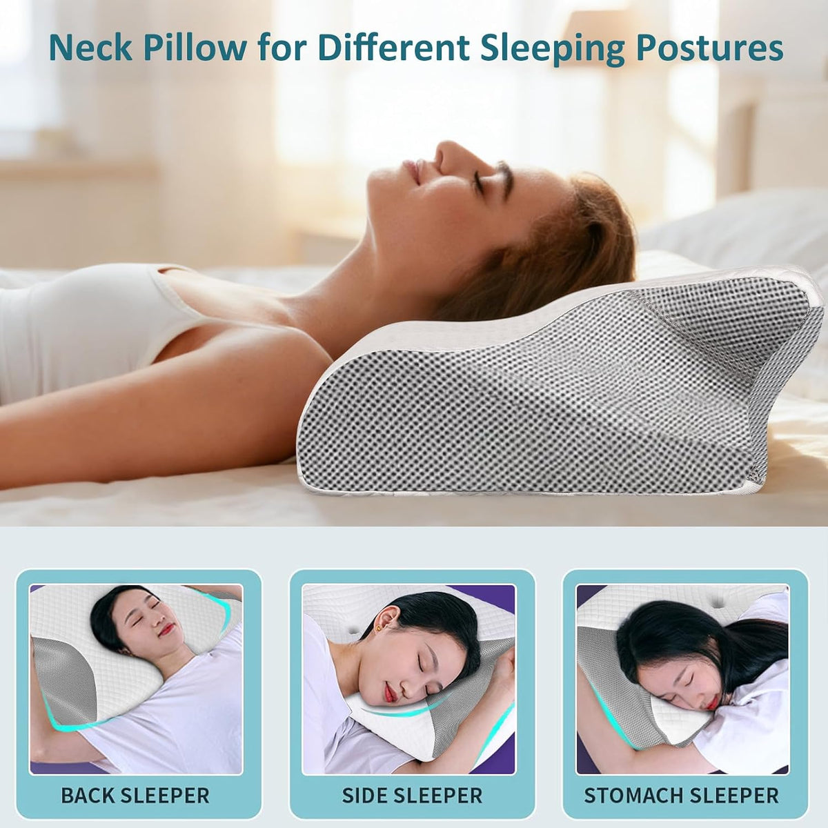 Contoured Butterfly Pillow
