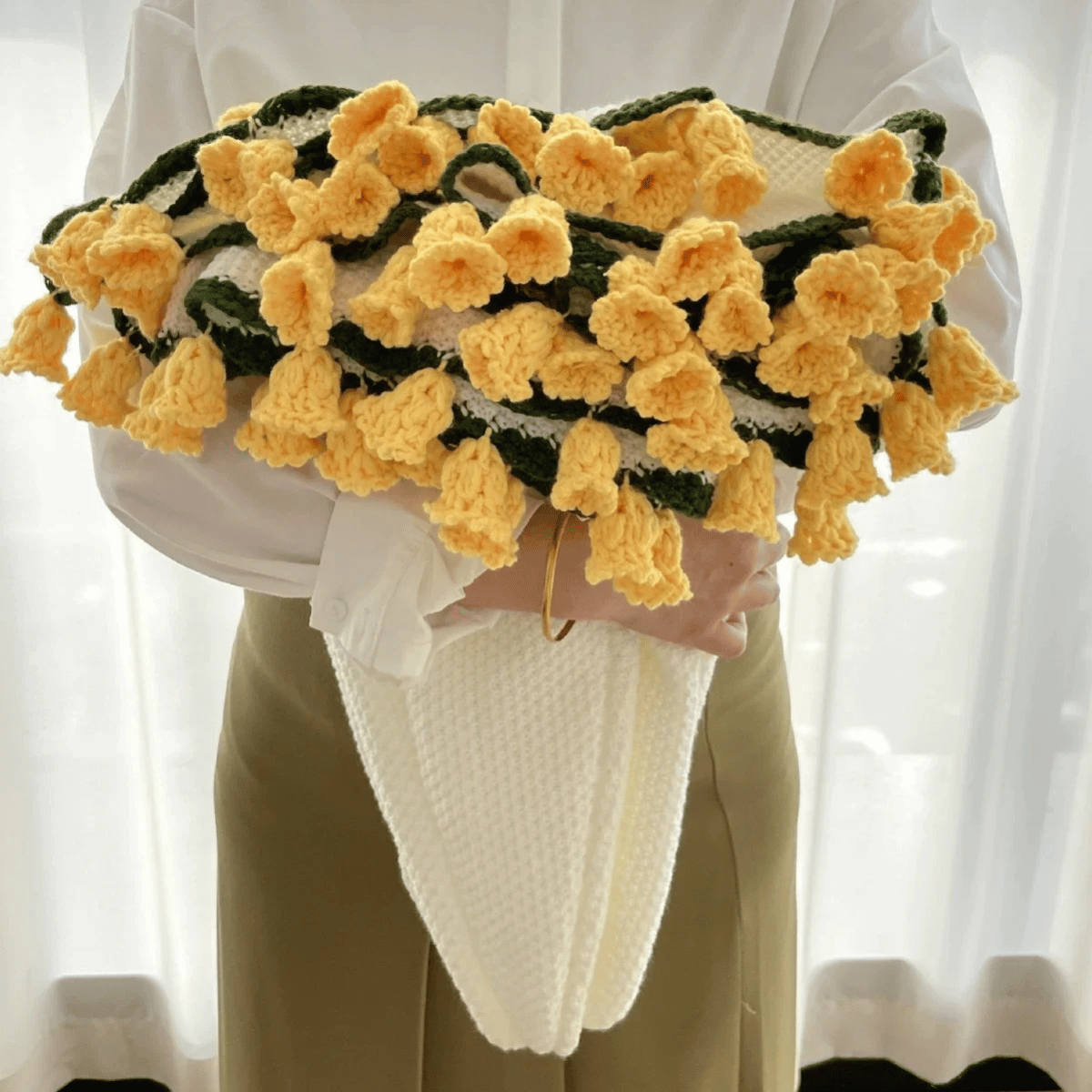 Flower Bouquet Blanket, Gift Wrapped as Flowers