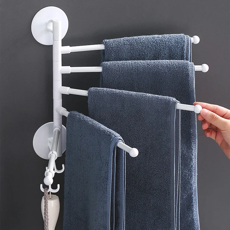 Multi-Bar Towel Drying Rack, 3 to 6 Bars