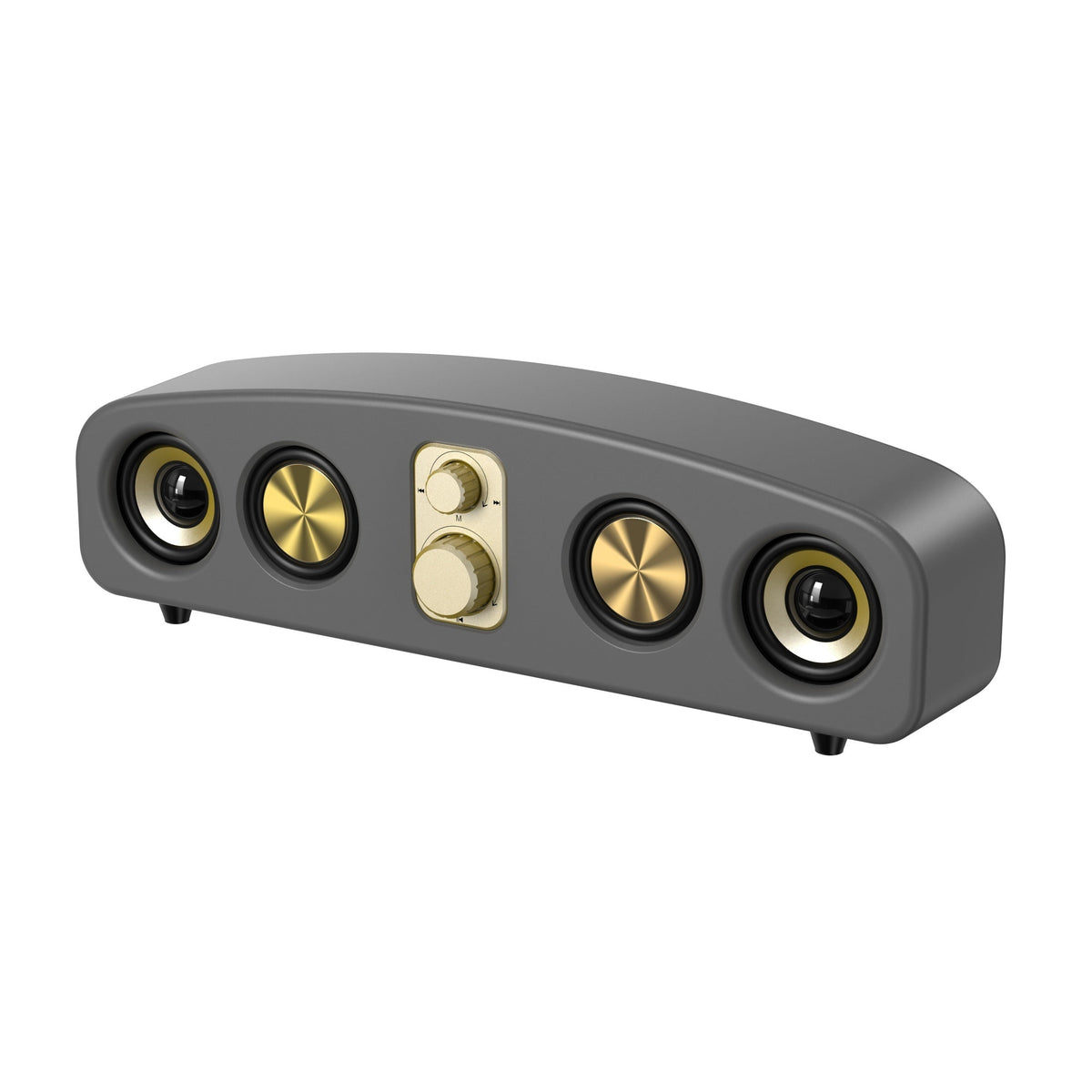 Compact Wireless Bluetooth Stereo Soundbar