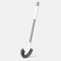 Curved Under-Rim Toilet Brush with Holder