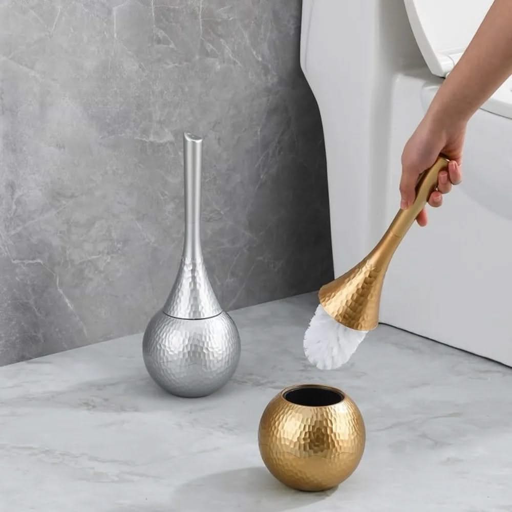 Sculpted Toilet Brush and Holder