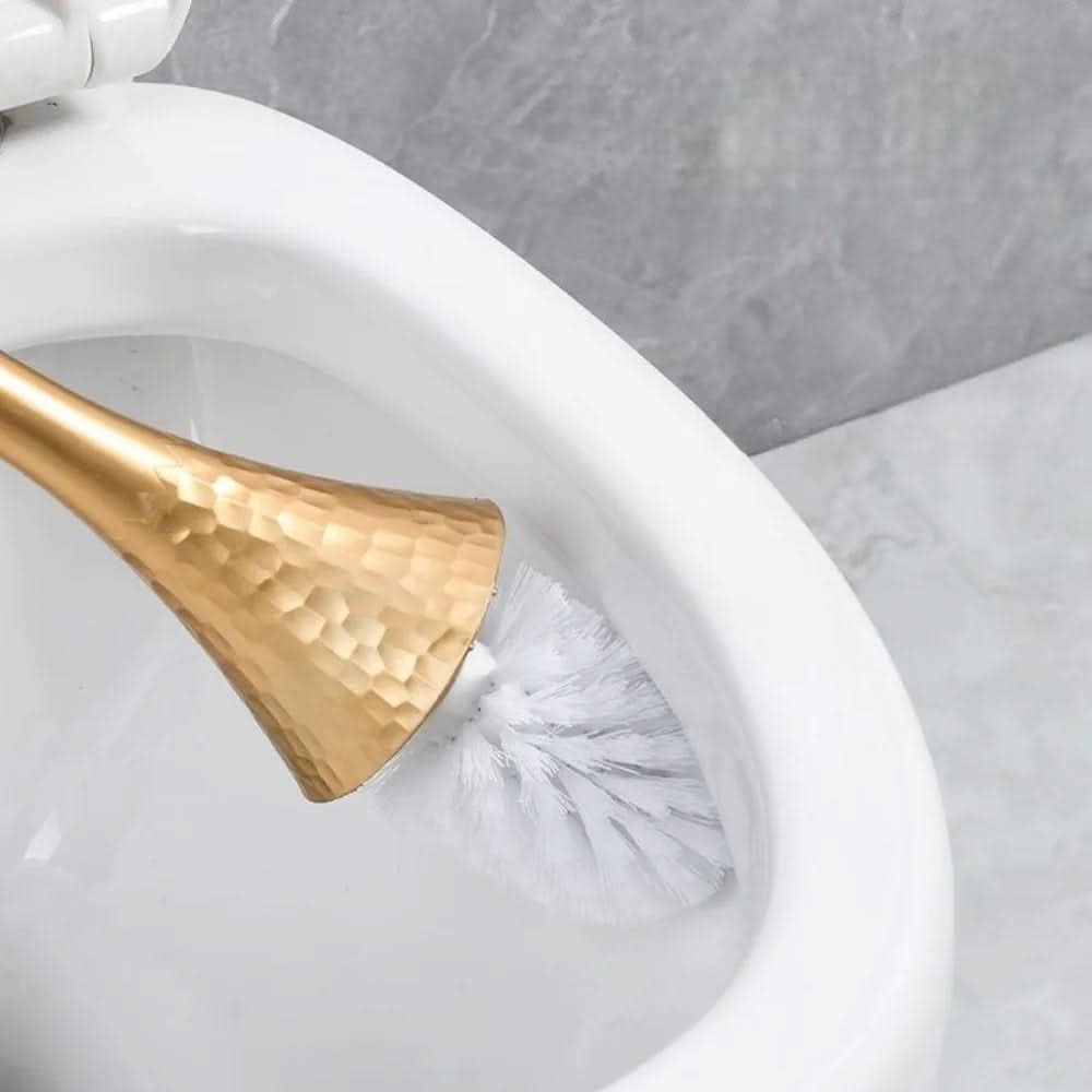 Sculpted Toilet Brush and Holder