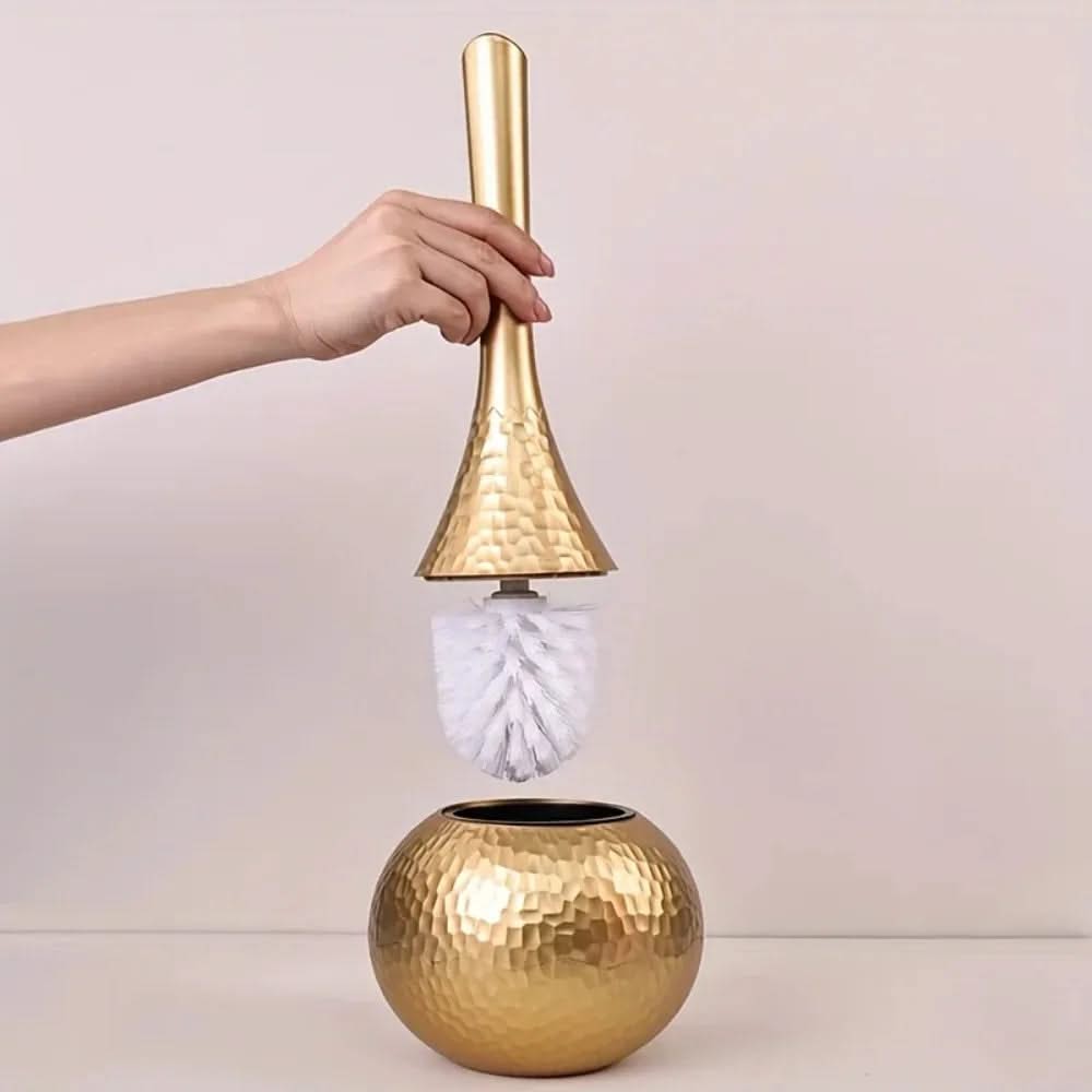 Sculpted Toilet Brush and Holder