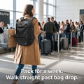 Cabin Bag Backpack for Hand Luggage with Compression Straps