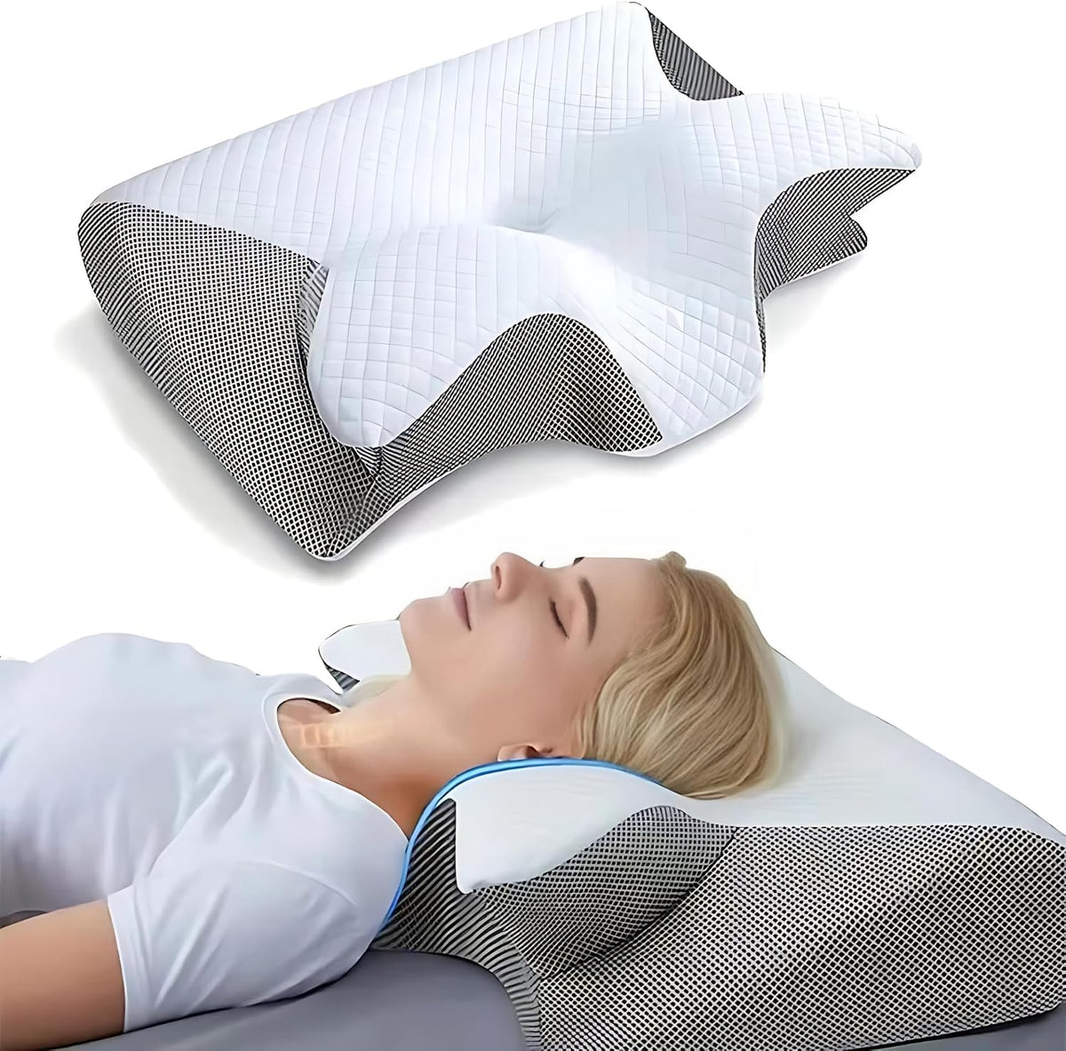 Contoured Butterfly Pillow