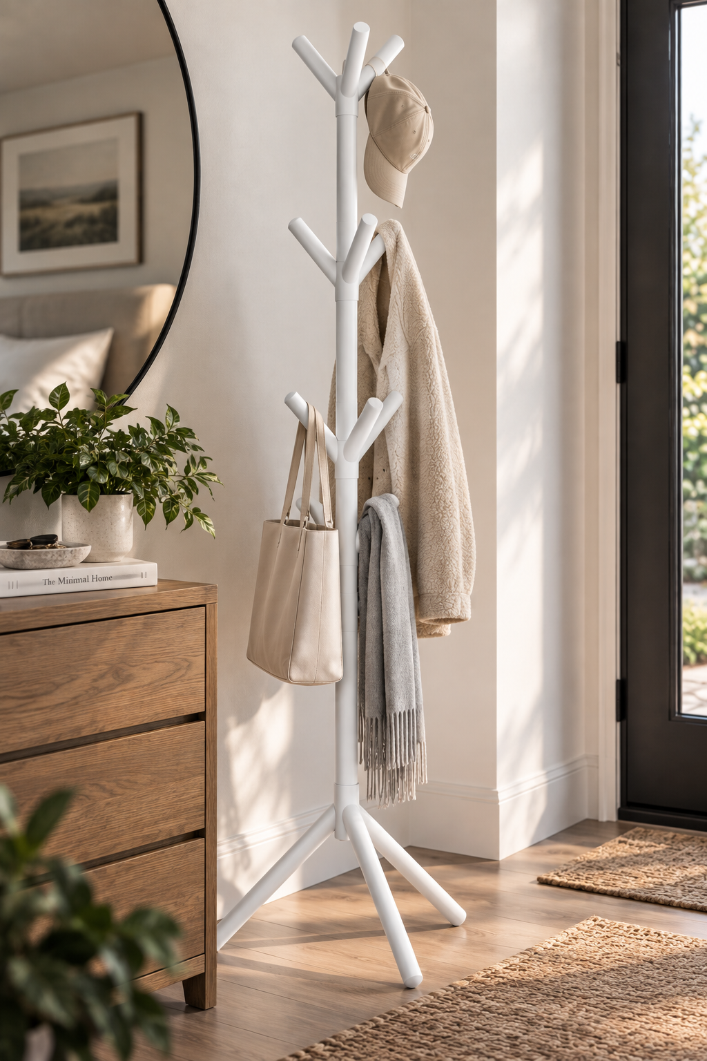 Freestanding Tree Coat Rack