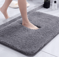 Thick Plush Bath Mat, Four Colours